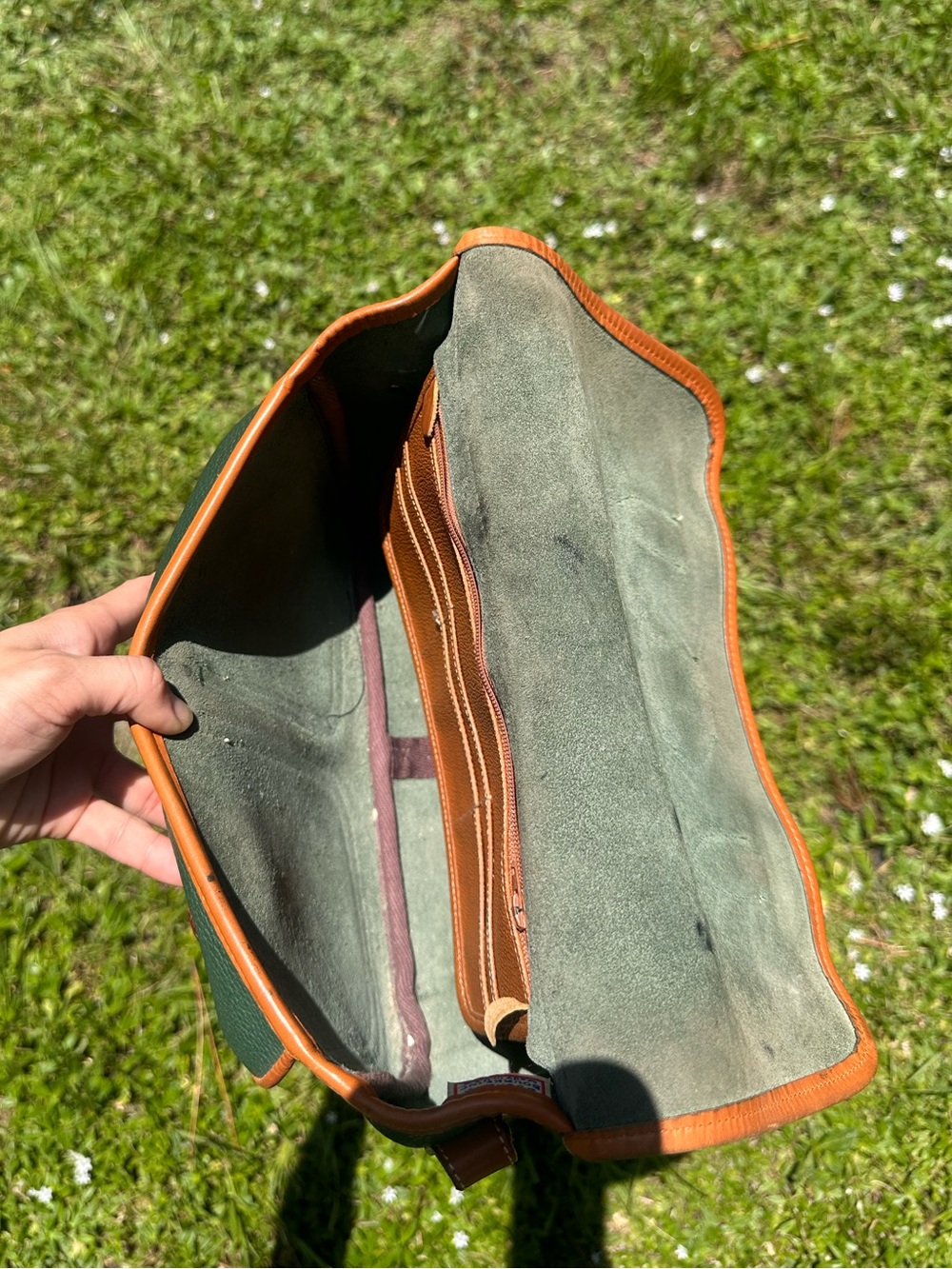 Dooney & Bourke vintage Double Pocket Outback Carrier purse - Picture 8 of 13